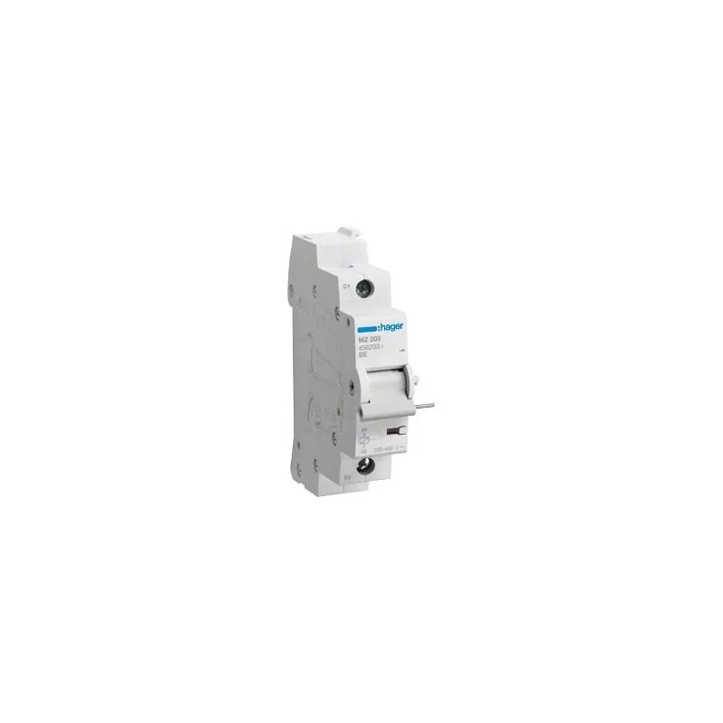 Hager|Bobine à émission 230-415V AC 110-130V DC MZ203 Hager|Bobine à émission 230-415V AC 110-130V DC MZ203