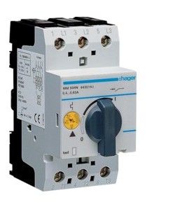 Hager - MM509N - Disjoncteur moteur 4-6.3A2.5m