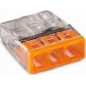 Wago Contact - 2273-203 - 100 Bornes WAGO 2273 - 3 x 0,5 a 2,