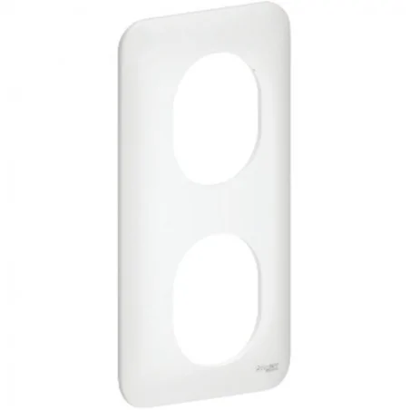 Schneider Electric - S260724 - PLAQUE OVALIS 2P VERTICAL 71MM