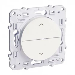 Schneider Electric - S520207 - ODACE poussoir 2 boutons blanc volet roulant