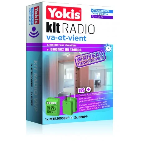 Yokis - KITRADIOVVP - KIT RADIO VA-ET-VIENT POWER