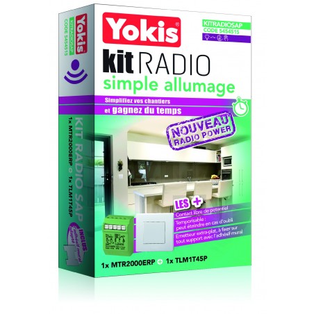 Yokis - KITRADIOSAP - Kit Radio Simple Allumage - Radio POWER - Yokis
