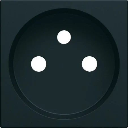 Hager - WXD100N - Enjoliveur PC 2P+T night