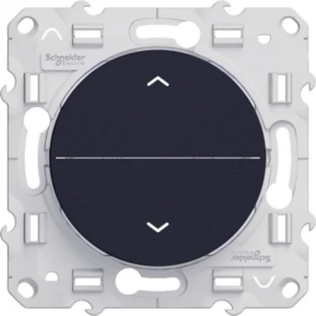 Schneider Electric - S540207 - ODACE Poussoir anthracite 2 boutons Volet roulant