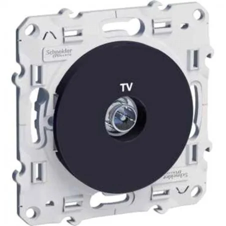 Schneider Electric - S540445 - ODACE PRISE TV ANTHRACITE VIS