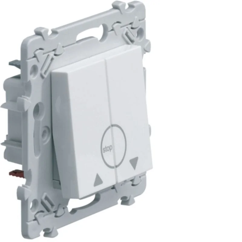 Hager- WE301 -Essensya Double poussoir volet roulant