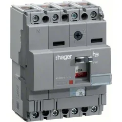 Hager - HCA161H - Inter x160 4P 160A fixe