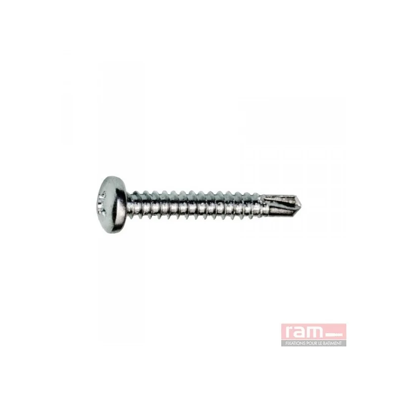 Ram - 21841 - BOITE PLASTIQUE DE 200 VIS AUTOPERCEUSES 4.8 x 1