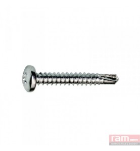 Ram - 21841 - BOITE PLASTIQUE DE 200 VIS AUTOPERCEUSES 4.8 x 1
