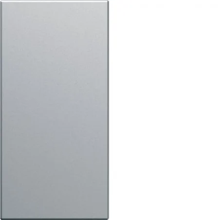 Hager - WXD010T - Enjoliveur interrupteur 1M titane