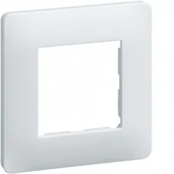 Hager - WE401 - Essensya Plaque 1 poste Blanc