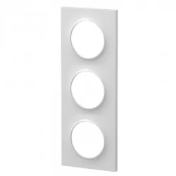 Schneider Electric - S520706 - ODACE STYLE PLAQUE 3P BLANC 3P71