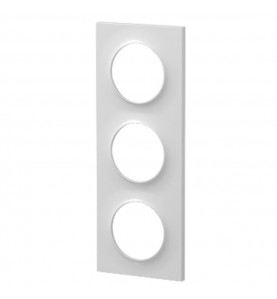 Schneider Electric - S520706 - ODACE STYLE PLAQUE 3P BLANC 3P71