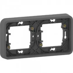 Schneider Electric - MUR34101 - CADRE 2P GRIS MUREVA STYL HORIZ ENCASTRE