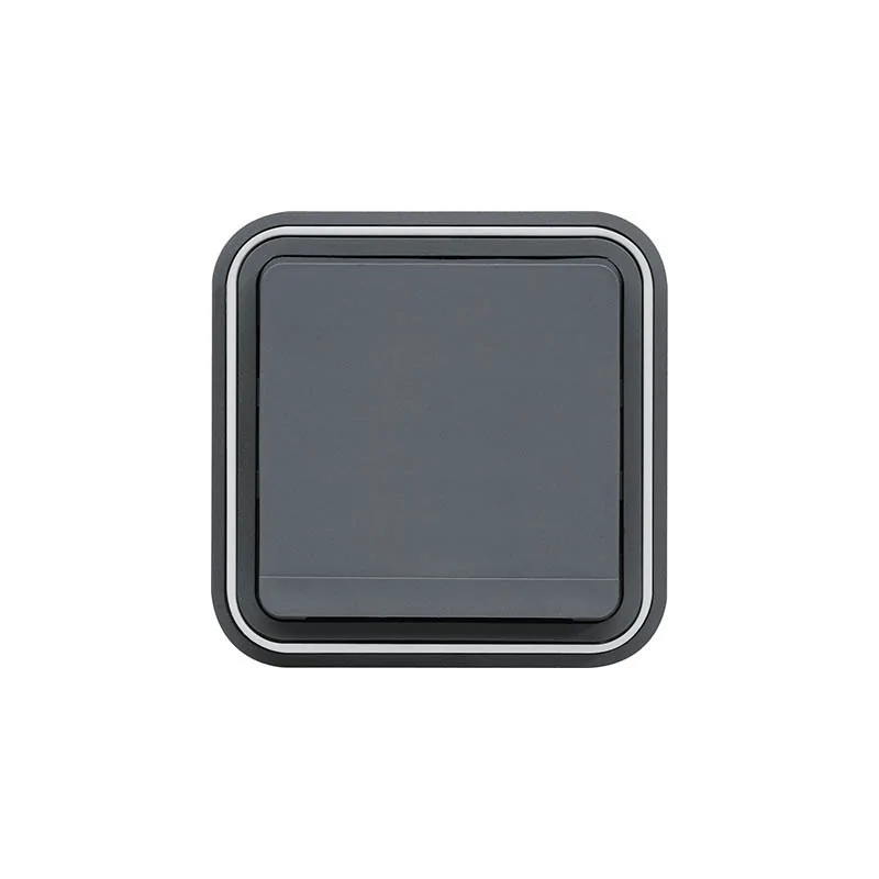 Hager - WNE100 - cubyko PC 2P+T encastre gris