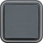 Hager - WNE100 - cubyko PC 2P+T encastre gris