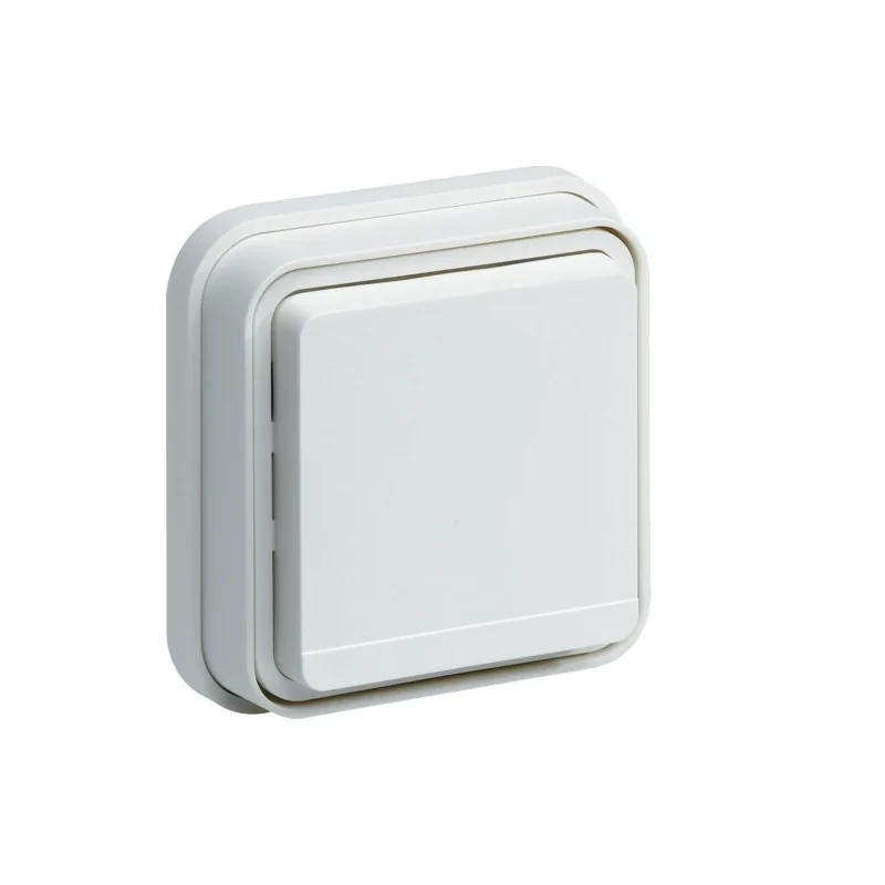 Hager - WNE100B - cubyko PC 2P+T encastre blanc