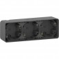Schneider Electric - MUR37713 - BOITE 3P GRIS HORIZ SAILLIE MUREVA STYL