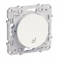 Schneider Electric - S520246 - ODACE poussoir carillon blanc