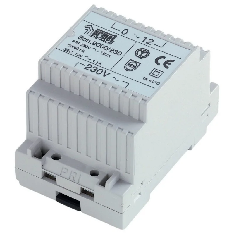 Urmet - 9000/230 - Alimentation 12Vca - 18Va 3 Mo