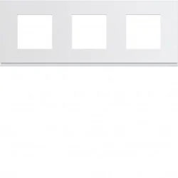 Hager - WXP0013 - Plaque plast 3P H71 pure