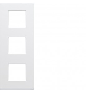 Hager - WXP0043 - Plaque plast 3P V71 pure