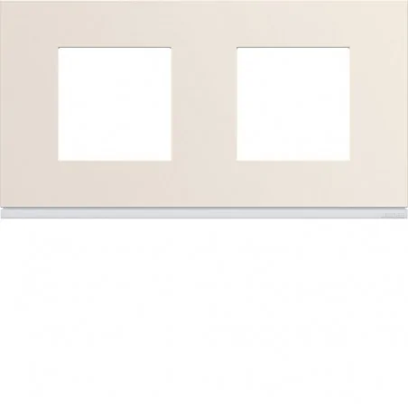 Hager - WXP0312 - Plaque 2P H71 dune