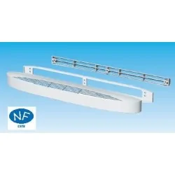 Unelvent - 854096 - Entrée d'air autoréglable acoustique 45 BLANC