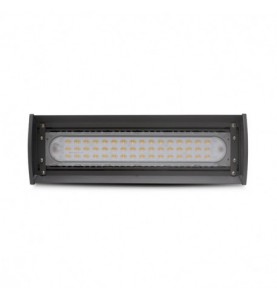 Lampe industrielle LED Intégrées gris anthracite 100W 12100 LM 4000°K
