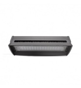 Lampe industrielle LED Intégrées gris anthracite 100W 12100 LM 4000°K