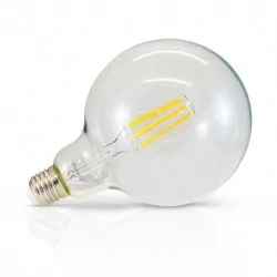 Ampoule LED E27 G125 Filament 8W 2300°K