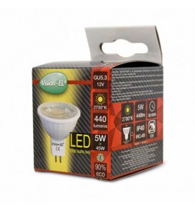Ampoule LED GU5.3 Spot 5W 2700°K 38°