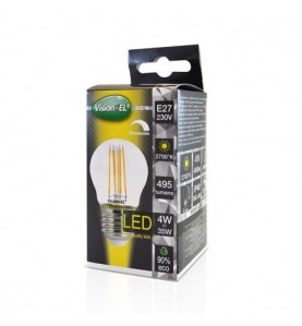 Ampoule LED E27 G45 Filament 4W Dimmable 2700°K