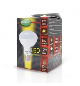 Ampoule LED E27 Spot R80 10W 3000°K