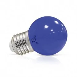 Ampoule LED E27 Bulb G45 1W Bleu