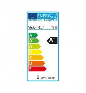 Ampoule LED E27 Bulb G45 1W Bleu