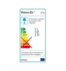 Applique LED miroir 12W 980Lm 3000°K