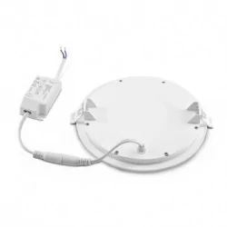 Plafonnier LED Blanc Ø170 12W 3000°K