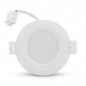 Plafonnier LED Blanc Ø85 8W 3000°K