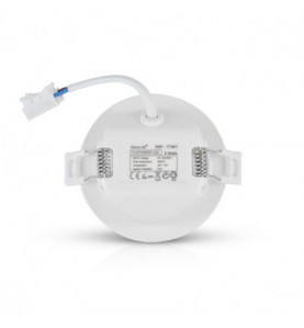 Plafonnier LED Blanc Ø85 8W 3000°K