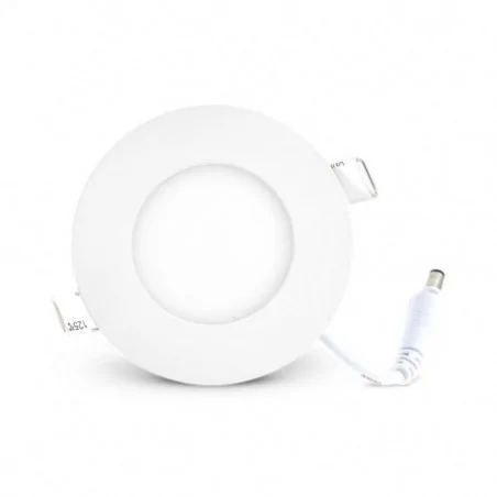 Plafonnier LED Blanc Ø90 3W 4000°K