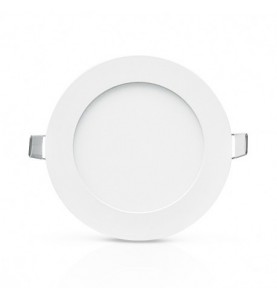 Plafonnier LED Blanc Ø120 6W 4000°K
