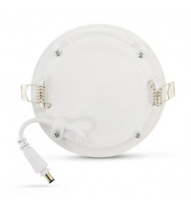 Plafonnier LED Blanc Ø120 6W 4000°K