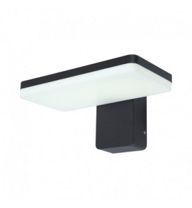 Applique Murale LED 12 Watt 230V 3000°K Anthracite IP65