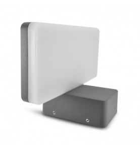 Applique Murale LED 12 Watt 230V 3000°K Anthracite IP65