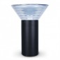 Potelet Solaire Conique LED 4W 4000°K Noir 380mm Potelet Solaire Conique LED 4W 4000°K Noir 380mm