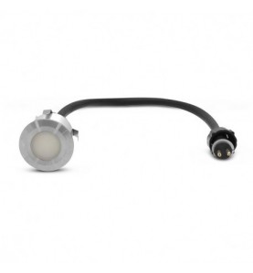 KIT 6 SPOTS LED TERRASSE 0,6W 12V Bleu Rond IP67