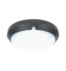 LED Hublot Ø300 18W 1450LM 4000°K IP65 Gris Anthracite Mat