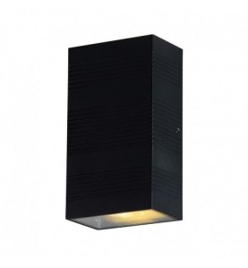 Applique Murale LED 2x5W 690 LM Rectangulaire 4000°K Gris IP54